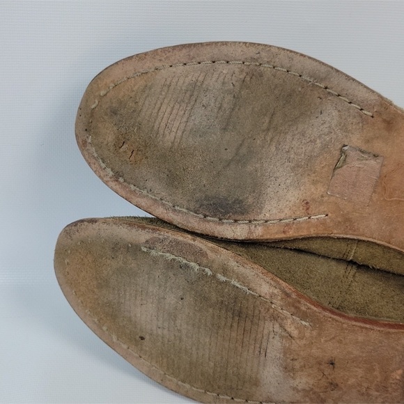 Free People Leather Slip On Booties Sz 39 - Picture 5 of 8